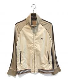 BURBERRY BLACK LABEL（バーバリーブラックレーベル）の古着「ナイロン切替ジャケット」｜ベージュ