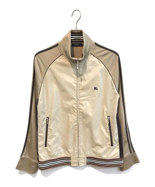 BURBERRY BLACK LABEL（バーバリーブラックレーベル）BURBERRY BLACK LABEL (バーバリーブラックレーベル) ナイロン切替ジャケット ベージュ サイズ:3の古着・服飾アイテム