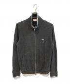 LACOSTEラコステ）の古着「ジップアップジャケット」｜ブラック