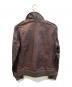 AVIREX (アヴィレックス) レザージャケット ボルドー サイズ:L：9000円