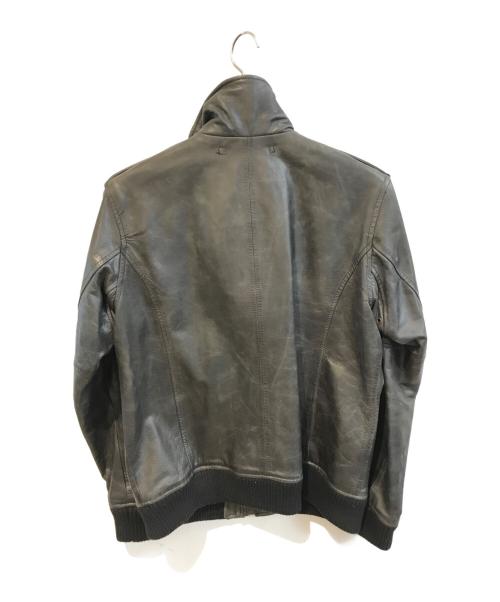 AVIREX（アヴィレックス）AVIREX (アヴィレックス) レザージャケット ブラック サイズ:Lの古着・服飾アイテム