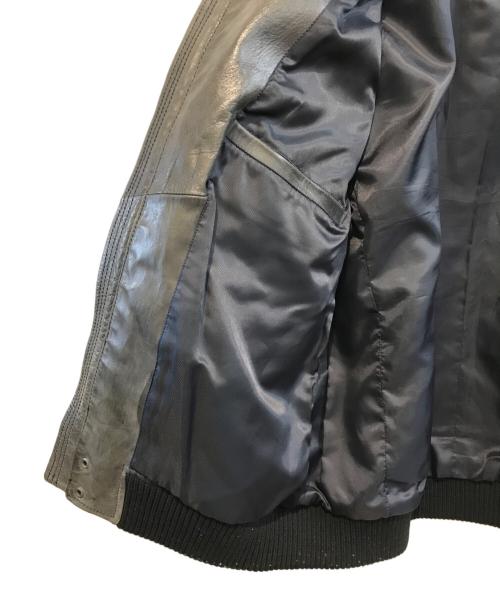 AVIREX（アヴィレックス）AVIREX (アヴィレックス) レザージャケット ブラック サイズ:Lの古着・服飾アイテム