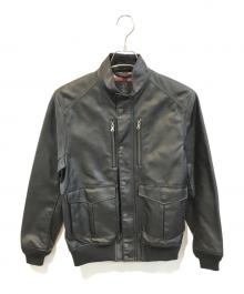 Hysteric Glamour（ヒステリックグラマー）の古着「ポリウレタンラミネートジャケット」｜ブラック