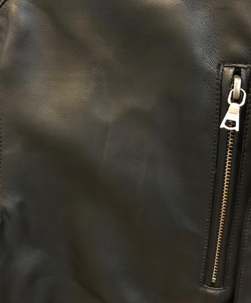 Hysteric Glamour（ヒステリックグラマー）Hysteric Glamour (ヒステリックグラマー) ポリウレタンラミネートジャケット ブラック サイズ:Lの古着・服飾アイテム