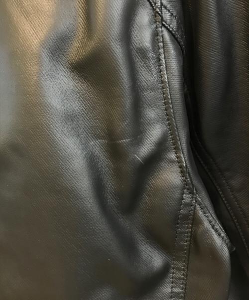 Hysteric Glamour（ヒステリックグラマー）Hysteric Glamour (ヒステリックグラマー) ポリウレタンラミネートジャケット ブラック サイズ:Lの古着・服飾アイテム