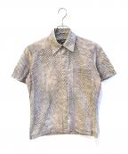 GAULTIER HOMME OBIETゴルチェオムオブジェ）の古着「半袖シャツ」｜ピンク