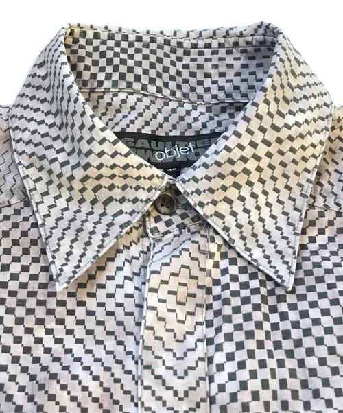 GAULTIER HOMME OBIET（ゴルチェオムオブジェ）GAULTIER HOMME OBIET (ゴルチェオムオブジェ) 半袖シャツ ピンク サイズ:46の古着・服飾アイテム