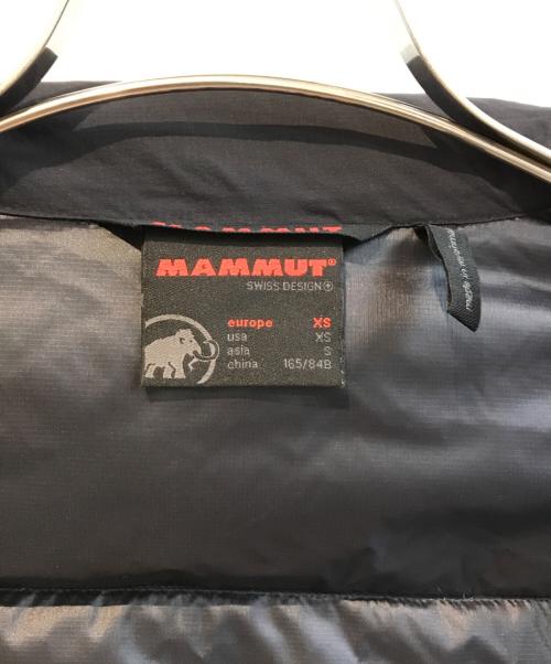 MAMMUT（マムート）MAMMUT (マムート) ダウンジャケット ブラック サイズ:XSの古着・服飾アイテム
