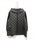 Leilianレリアン）の古着「中綿ジャケット」｜ブラック