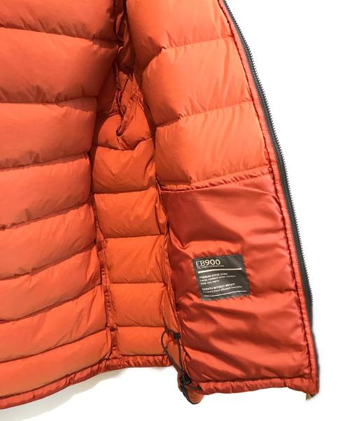 Eddie Bauer（エディーバウアー）Eddie Bauer (エディーバウアー) EB900ダウンジャケット オレンジ サイズ:Sの古着・服飾アイテム