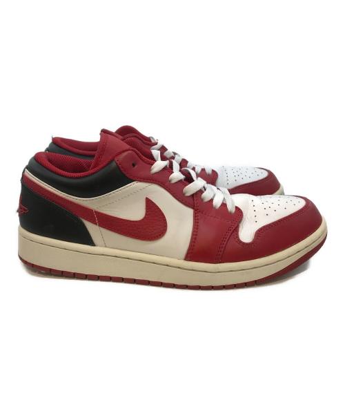 NIKE（ナイキ）NIKE (ナイキ) Air Jordan 1 Low　553558-163 レッド サイズ:27cmの古着・服飾アイテム