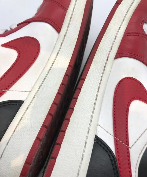 NIKE（ナイキ）NIKE (ナイキ) Air Jordan 1 Low　553558-163 レッド サイズ:27cmの古着・服飾アイテム