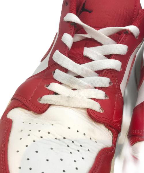 NIKE（ナイキ）NIKE (ナイキ) Air Jordan 1 Low　553558-163 レッド サイズ:27cmの古着・服飾アイテム