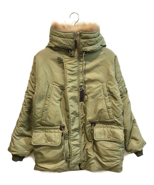 waiper（ワイパー）WAIPER (ワイパー) N-3フライトジャケット　23WP96 カーキ サイズ:LARGEの古着・服飾アイテム