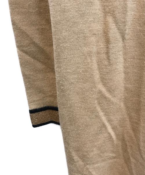 TORY BURCH（トリーバーチ）TORY BURCH (トリーバーチ) ロングニットカーディガン ベージュ サイズ:XSの古着・服飾アイテム