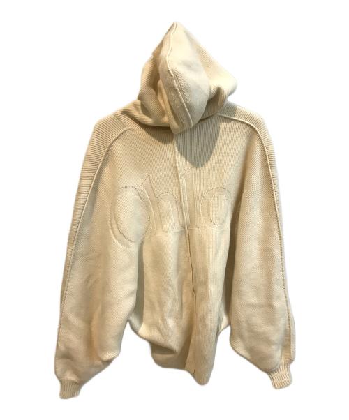 Chloe（クロエ）Chloe (クロエ) ニットジャケット CHC19SMV60550114S ベージュ サイズ:Sの古着・服飾アイテム