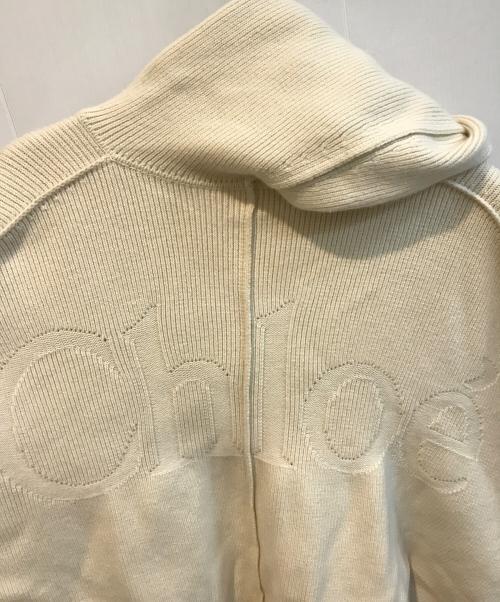 Chloe（クロエ）Chloe (クロエ) ニットジャケット CHC19SMV60550114S ベージュ サイズ:Sの古着・服飾アイテム