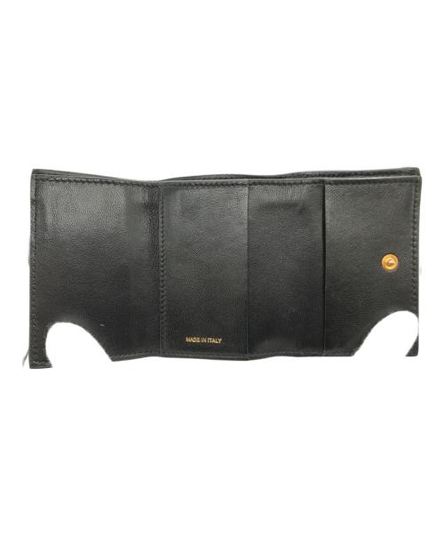 MARNI（マルニ）MARNI (マルニ) 3つ折り財布 PFMOW02U09 ベージュ×ワインレッドの古着・服飾アイテム