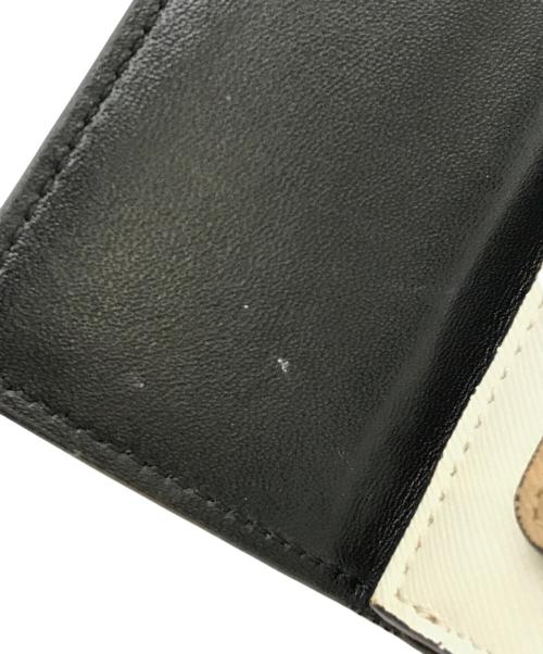 MARNI（マルニ）MARNI (マルニ) 3つ折り財布 PFMOW02U09 ベージュ×ワインレッドの古着・服飾アイテム