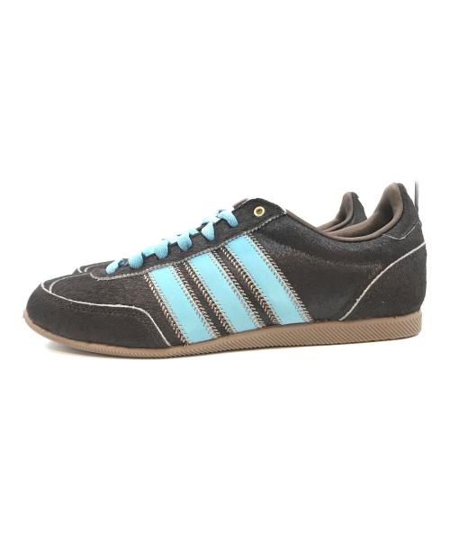 adidas（アディダス）adidas (アディダス) ハラコスニーカー JS4028 ブラウン サイズ:25cm 未使用品の古着・服飾アイテム