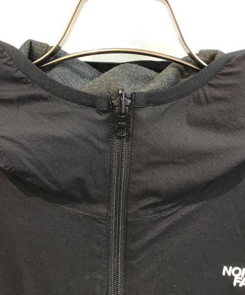 THE NORTH FACE（ザ ノース フェイス）THE NORTH FACE (ザ ノース フェイス) REVERSIBLE TECH AIR HOODIE　NT61984 ブラック サイズ:Lの古着・服飾アイテム