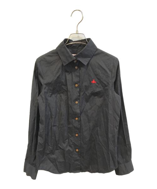 Vivienne Westwood RED LABEL（ヴィヴィアンウエストウッドレッドレーベル）Vivienne Westwood RED LABEL (ヴィヴィアンウエストウッドレッドレーベル) 長袖シャツ　 ブラック サイズ:3の古着・服飾アイテム