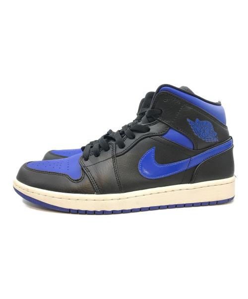 NIKE（ナイキ）NIKE (ナイキ) AIR JORDAN 1 MID　554724-068　AIR JORDAN1 ブルー サイズ:28の古着・服飾アイテム