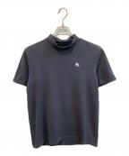 PEARLY GATESパーリーゲイツ）の古着「ハイネックTシャツ　053-2267607」｜ブラック