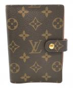 LOUIS VUITTONルイ ヴィトン）の古着「手帳カバー　R20005　モノグラム　アジェンダPM」｜ブラウン