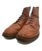 Tricker'sトリッカーズ）の古着「STOW MARRON ANTIQUE LEATHER SOLE 5 FITブーツ」｜ブラウン