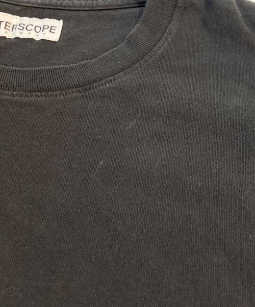 INTERSCOPE（インタースコープ）interscope (インタースコープ) FRAGMENTS (フラグメント) Tシャツ ブラック サイズ:XLの古着・服飾アイテム