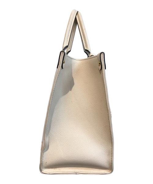 LOUIS VUITTON（ルイ ヴィトン）LOUIS VUITTON (ルイ ヴィトン) アンプラント オンザゴー MM　M45717 ベージュの古着・服飾アイテム