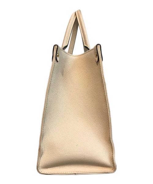 LOUIS VUITTON（ルイ ヴィトン）LOUIS VUITTON (ルイ ヴィトン) アンプラント オンザゴー MM　M45717 ベージュの古着・服飾アイテム