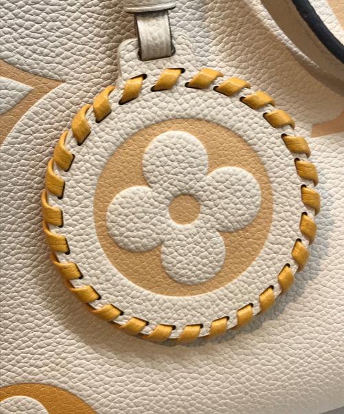 LOUIS VUITTON（ルイ ヴィトン）LOUIS VUITTON (ルイ ヴィトン) アンプラント オンザゴー MM　M45717 ベージュの古着・服飾アイテム