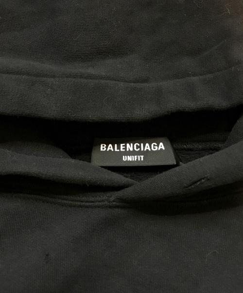 BALENCIAGA（バレンシアガ）BALENCIAGA (バレンシアガ) Playstation Boxy Hoodie　651799 TKVF4 ブラック サイズ:Mの古着・服飾アイテム