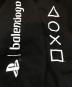 中古・古着 BALENCIAGA (バレンシアガ) Playstation Boxy Hoodie　651799 TKVF4 ブラック サイズ:M：30000円