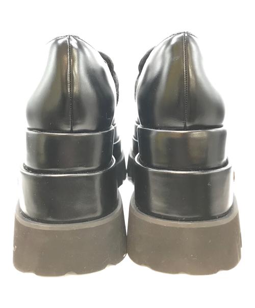 darich（ダーリッチ）darich (ダーリッチ) プラットフォームローファー ブラック サイズ:XLの古着・服飾アイテム