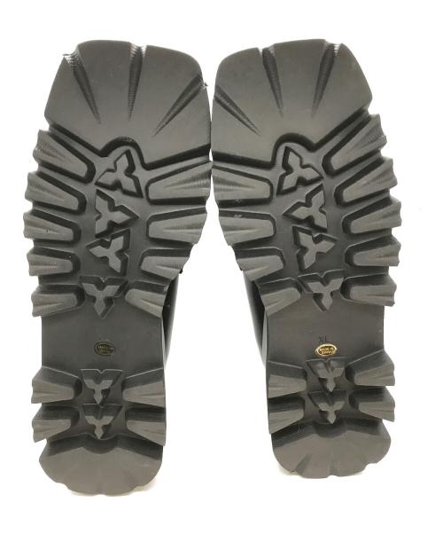 darich（ダーリッチ）darich (ダーリッチ) プラットフォームローファー ブラック サイズ:XLの古着・服飾アイテム