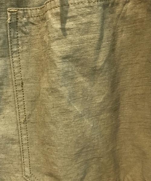 JOHNBULL（ジョンブル）JOHNBULL (ジョンブル) コットンリネン バックツイル サロペット カーキ サイズ:Mの古着・服飾アイテム