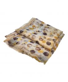 house of lotus（ハウスオブロータス）の古着「大判ストール」｜イエロー