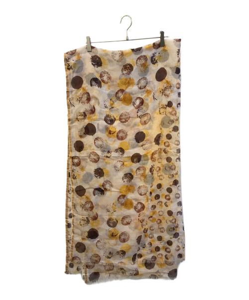 house of lotus（ハウスオブロータス）HOUSE OF LOTUS (ハウスオブロータス) 大判ストール イエローの古着・服飾アイテム