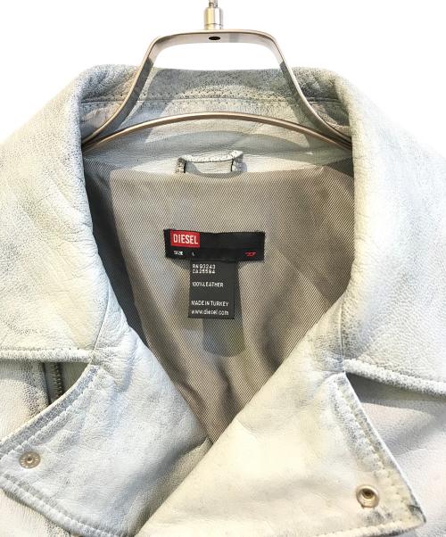 DIESEL（ディーゼル）DIESEL (ディーゼル) ジャケット　00ECJ0 09002 ライトグレー サイズ:Lの古着・服飾アイテム