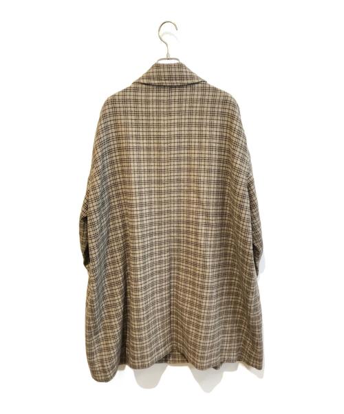 BEAMS BOY（ビームスボーイ）BEAMS BOY (ビームスボーイ) ガンクラブ チェック コート　13-19-0098-803 ブラウン サイズ:1の古着・服飾アイテム