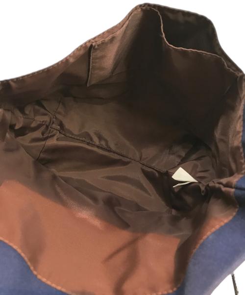 LOVERARY by FEILER（ラブラリー バイ フェイラー）LOVERARY by feiler (ラブラリー バイ フェイラー) ミニトートバッグ ネイビーの古着・服飾アイテム