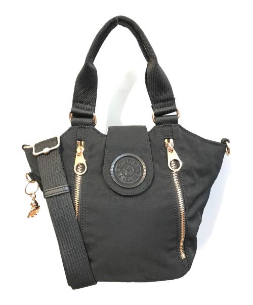 Kipling（キプリング）Kipling (キプリング) 2WAYバッグ ブラックの古着・服飾アイテム