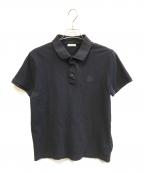 MONCLERモンクレール）の古着「MAGLIA POLO MANICA CORTA　F10918A71000」｜ネイビー