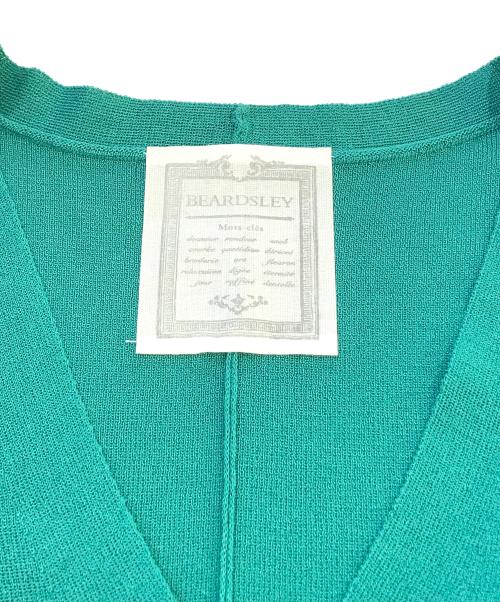 BEARDSLEY（ビアズリー）BEARDSLEY (ビアズリー) サラッとカーディガン　BEZ1051305A0002 グリーン サイズ:ＦＲＥＥ 未使用品の古着・服飾アイテム