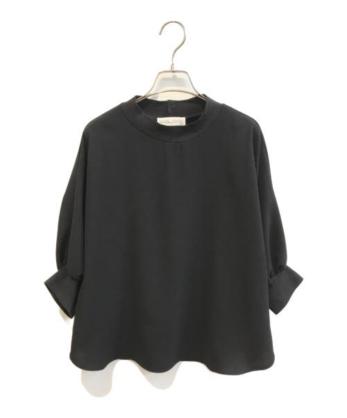 BEARDSLEY（ビアズリー）BEARDSLEY (ビアズリー) ニットコンビブラウス BEZ1041404A0021 ブラック サイズ:Freeの古着・服飾アイテム