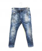 DIESELディーゼル）の古着「ジョグジーンズ」｜インディゴ