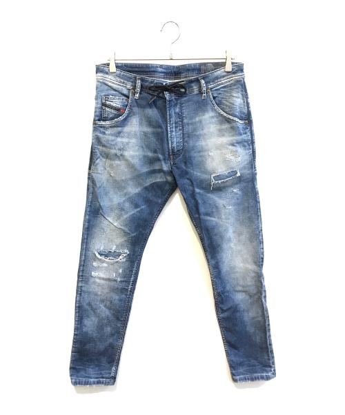 DIESEL（ディーゼル）DIESEL (ディーゼル) ジョグジーンズ インディゴ サイズ:SIZE 76cmの古着・服飾アイテム